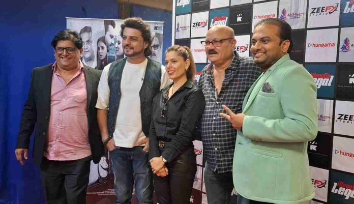 Press meet of web series 'Illegally Legal', producer said- We are happy that the audience is liking our series