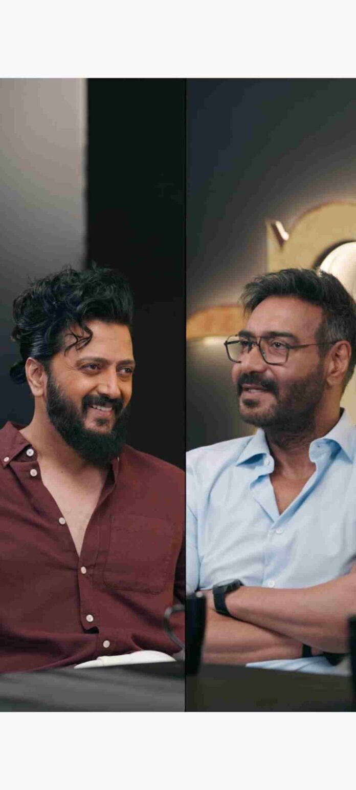 Ajay Devgn and Riteish Deshmukh Unite for an Engaging Talk as Raja Shivaji Registers a Thunderous Opening in Theatres
