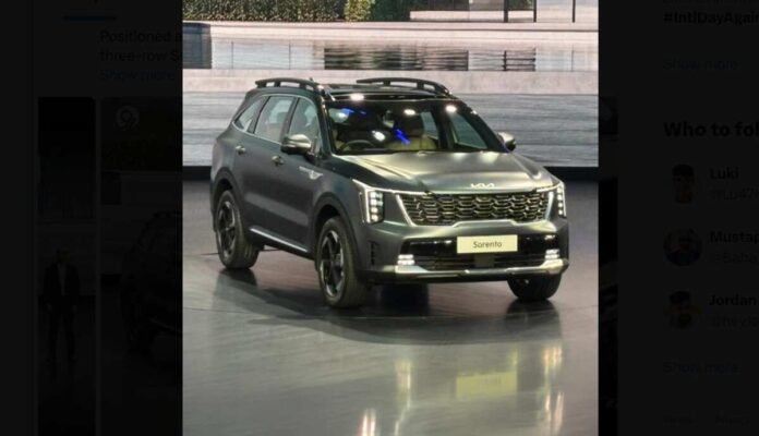 Kia Sorento SUV launched in India at Rs 27.99 lakh with diesel and hybrid AWD options