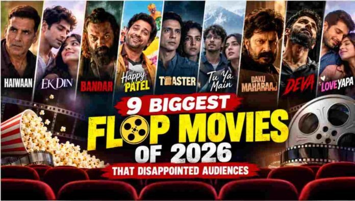 9 biggest Bollywood flop movies of 2026 and their reported box office performance