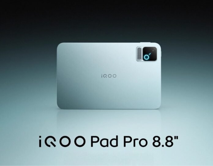 iQOO Pad Pro 8.8 gaming tablet with a 165Hz OLED display and 9020mAh battery